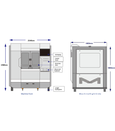Laser Fiber Combo for cutting sheet metal SLF0606 Linear 600x600