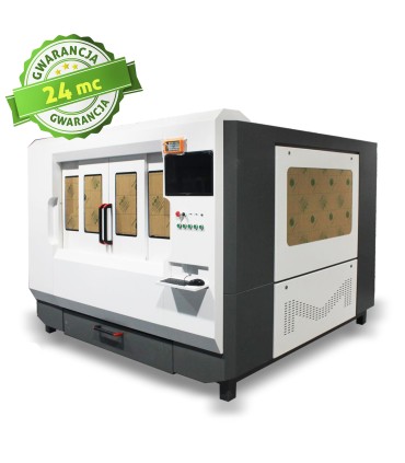 Лазерний волоконний комбайн для різання листового металу SLF1010 Servo 1000x1000